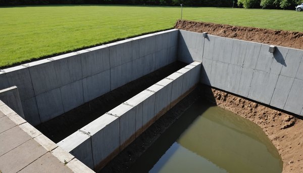 Protégez vos fondations : solutions d'étanchéité mur enterré